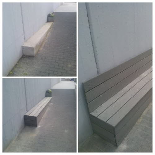 Holzbank